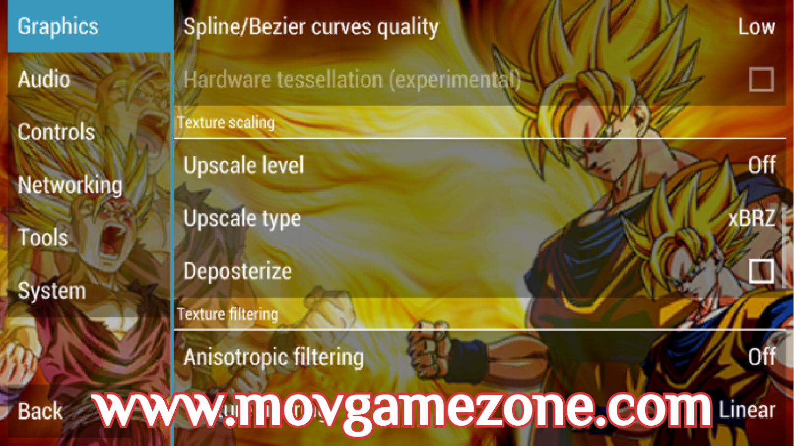 dragon ball z game for ppsspp gold